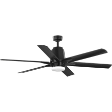Arlo 60" 6 Blade LED Indoor Ceiling Fan with Remote Control