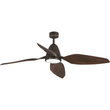 Holland 60" 4 Blade LED Indoor Ceiling Fan with Remote Control