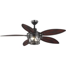 Alfresco 54" 5 Blade Indoor Ceiling Fan with Remote Control