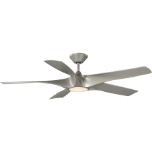 Vernal 60" 5 Blade Smart LED Indoor Ceiling Fan with DC Motor and Remote Control