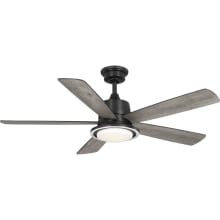 Tarsus 52" 5 Blade Indoor LED Ceiling Fan