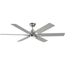 Dallam 60" 6 Blade Indoor LED Ceiling Fan
