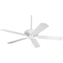 Patio 52" 5 Blade Indoor / Outdoor Ceiling Fan - Blades Included