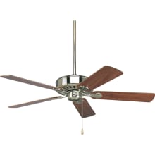 Performance 52" 5 Blade Indoor Ceiling Fan - Blades Included