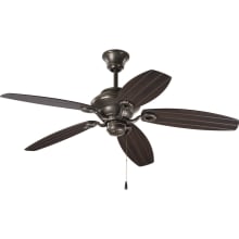 Patio 54" 5 Blade Indoor / Outdoor Ceiling Fan - Blades Included
