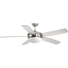 Fresno 60" 5 Blade Integrated LED Indoor Ceiling Fan with Remote Control