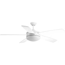 Fresno 60" 5 Blade Integrated LED Indoor Ceiling Fan with Remote Control