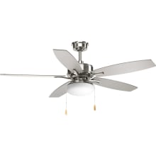 Billows 52" 5 Blade Integrated LED Indoor Ceiling Fan with Reversible Fan Blades