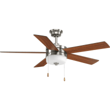 Verada 54" 5 Blade Indoor Ceiling Fan with Integrated LED Light Kit
