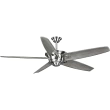 Caleb 68" 5 Blade Indoor Ceiling Fan with Remote Control