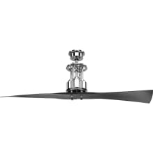Spades 56" 2 Blade Indoor Ceiling Fan with Remote Control