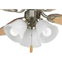 3 Light 15" Wide Integrated LED Ceiling Fan Light Kit - 3000K