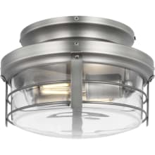 Springer II 2 Light 12" Wide LED Semi-Flush Bowl Ceiling Fixture