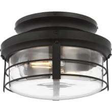 Springer II 2 Light 12" Wide LED Semi-Flush Bowl Ceiling Fixture