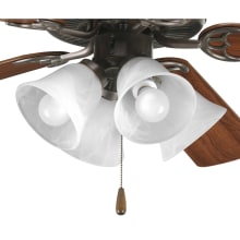 4 Light 15" Wide Medium (E26) Ceiling Fan Light Kit