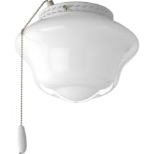 Single Light 10" Wide Medium (E26) Ceiling Fan Light Kit