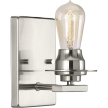 Debut 9" Tall Wall / Bathroom Sconce with Glass Shade Options