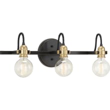 Axle 3 Light 24" Wide Bathroom Vanity Light