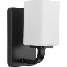 Cowan 9" Tall Bathroom Sconce with Frosted Glass Shade