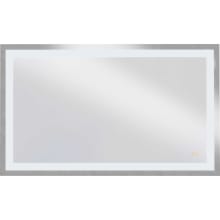 Captarent LED 36" x 60" Rectangular Framed Bathroom Wall Mirror