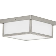 Box LED 10" Wide LED Outdoor Flush Mount Square Ceiling Fixture