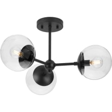 Atwell 3 Light 22" Wide Semi-flush Ceiling Fixture