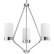 Elevate 3 Light 22" Wide Pillar Candle Chandelier