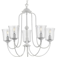 Bowman 5 Light 26" Wide Taper Candle Chandelier
