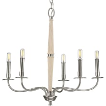 Durrell 5 Light 27" Wide Chandelier