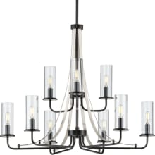 Riley 9 Light 30" Wide Chandelier