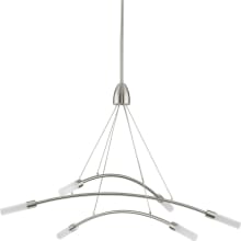 Kylo LED 6 Light 40" Wide LED Abstract Chandelier