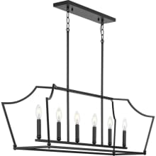 Parkhurst 6 Light 42" Wide Taper Candle Chandelier