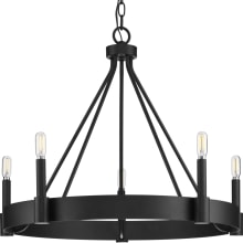 Breckenridge 5 Light 26" Wide Ring Chandelier