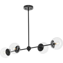 Atwell 4 Light 15" Wide Linear Pendant