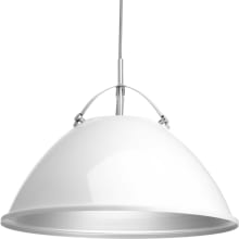 Tre 20" Wide Pendant with Metal Shade