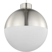 Globe 12" Wide LED Pendant