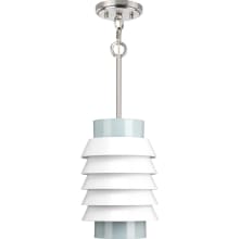 Onshore Single Light 8" Wide Mini Pendant by Jeffrey Alan Marks