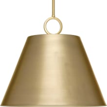 Parkhurst 3 Light 18" Wide Pendant with Metal Shade