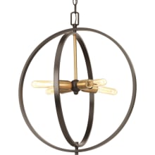 Swing 4 Light 20" Wide Chandelier