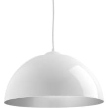 Dome Single Light 16" Wide LED Pendant