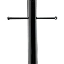 Outdoor 7 Foot Aluminum Post with Ladder Rest