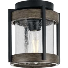 Whitmire 7" Wide Outdoor Semi-Flush Ceiling Fixture