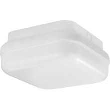Hard Nox 10" Wide LED Outdoor Flush Mount Square Ceiling Fixture