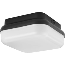 Hard Nox 10" Wide LED Outdoor Flush Mount Square Ceiling Fixture