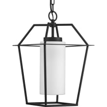 Chilton 11" Wide Outdoor Pendant with Frosted Glass Shade