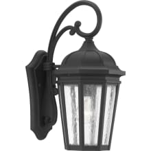 Verdae Single Light 8-1/4" Wide Outdoor Wall Sconce with Clear Seeded Glass Panels