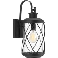Hollingsworth Single Light 19" Tall Outdoor Wall Sconce