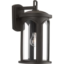 Gables Single Light 11-3/8" Tall Outdoor Wall Sconce
