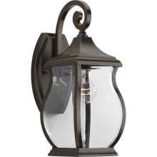 Township 15" Tall Single Light Outdoor Wall Sconce with Lantern Shade
