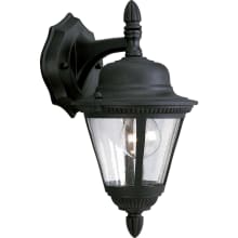 Westport 1 Light 13" Tall Outdoor Wall Sconce with Clear Seeded Glass